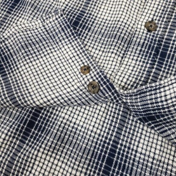 Boston Traders Men's Cotton Flannel Checkered Long Sleeve Shirt XL Vintage - Picture 5 of 15